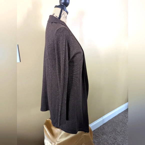 Women's open drape cardigan | Small - Picture 2 of 4